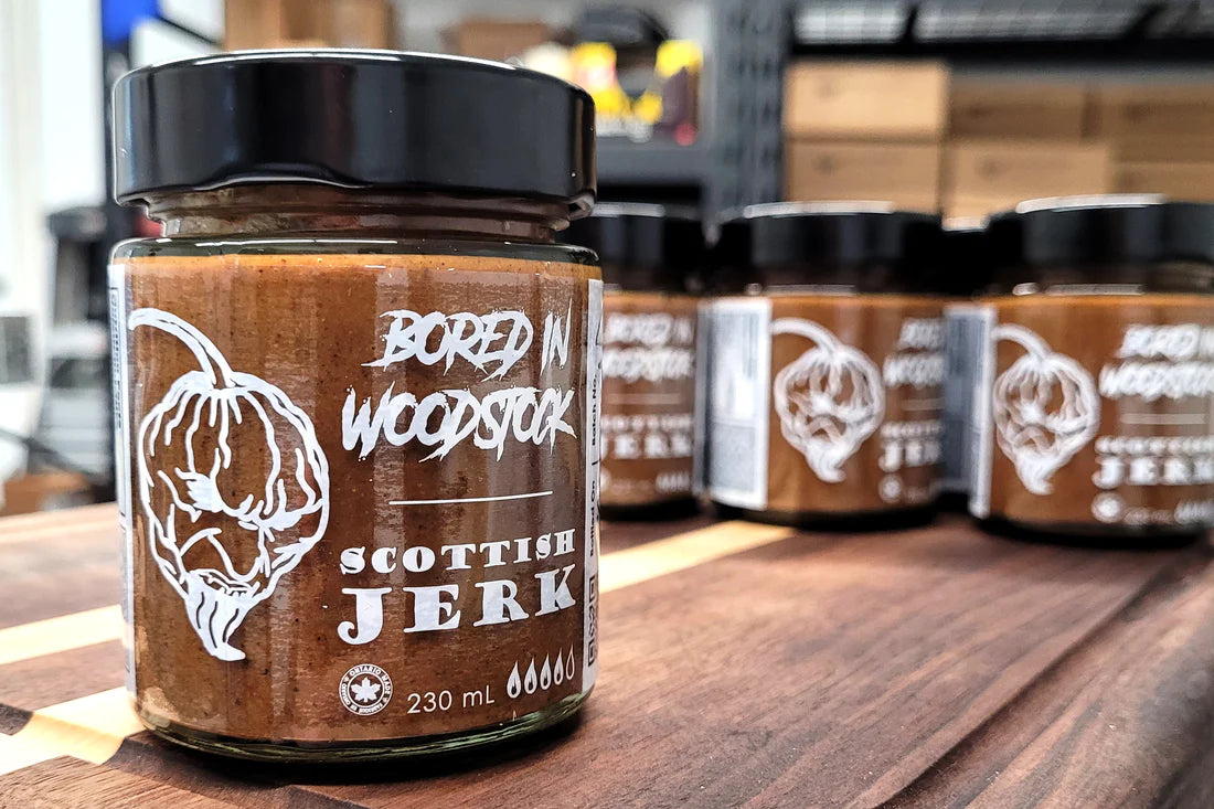 Bored in Woodstock Scottish Jerk Sauce