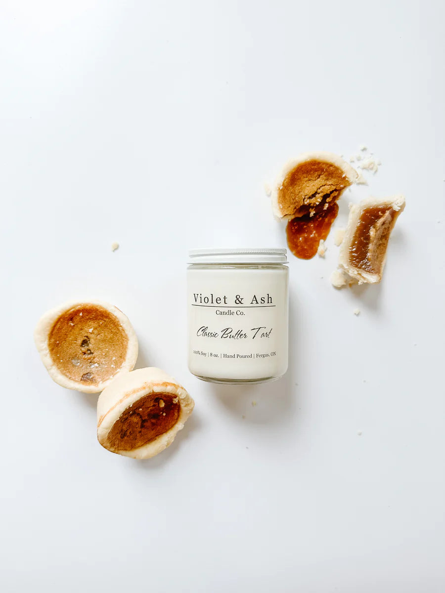 Violet and Ash Soy Candles