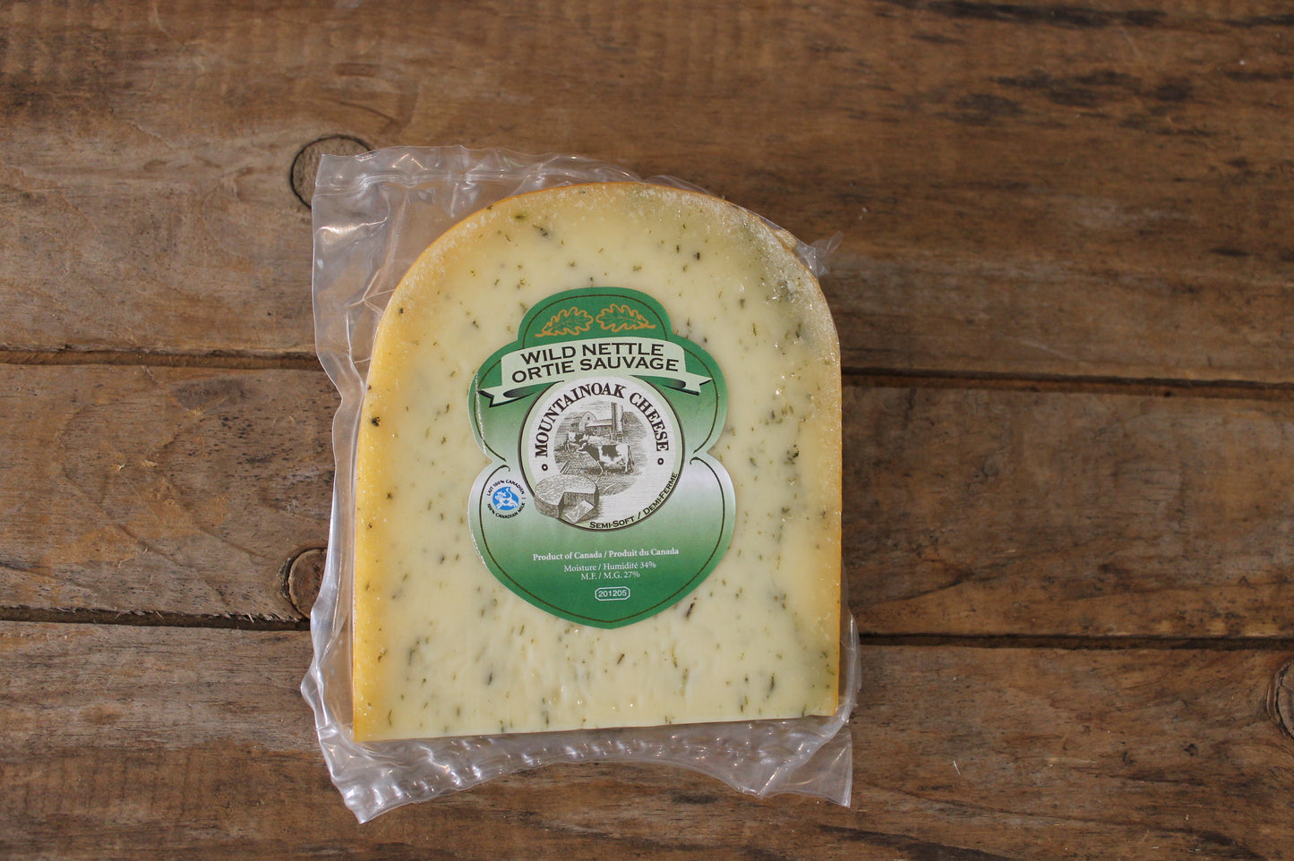 Mountain Oak - Wild Nettle Gouda