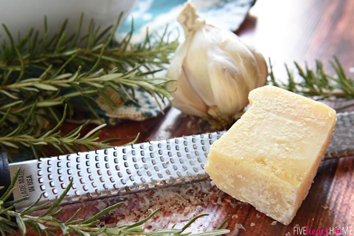 Parmesan & Garlic Infused Olive Oil