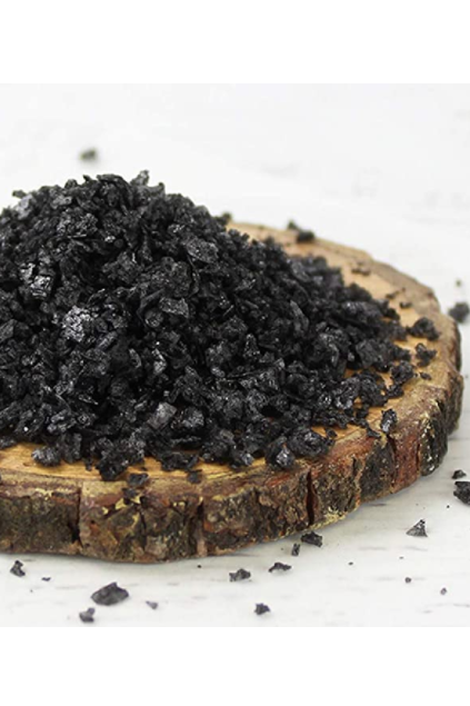 Black Flaked sea salt