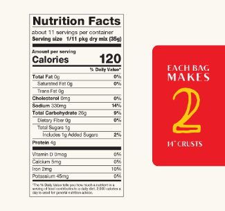 Urban Slicer Pizza Dough Mix