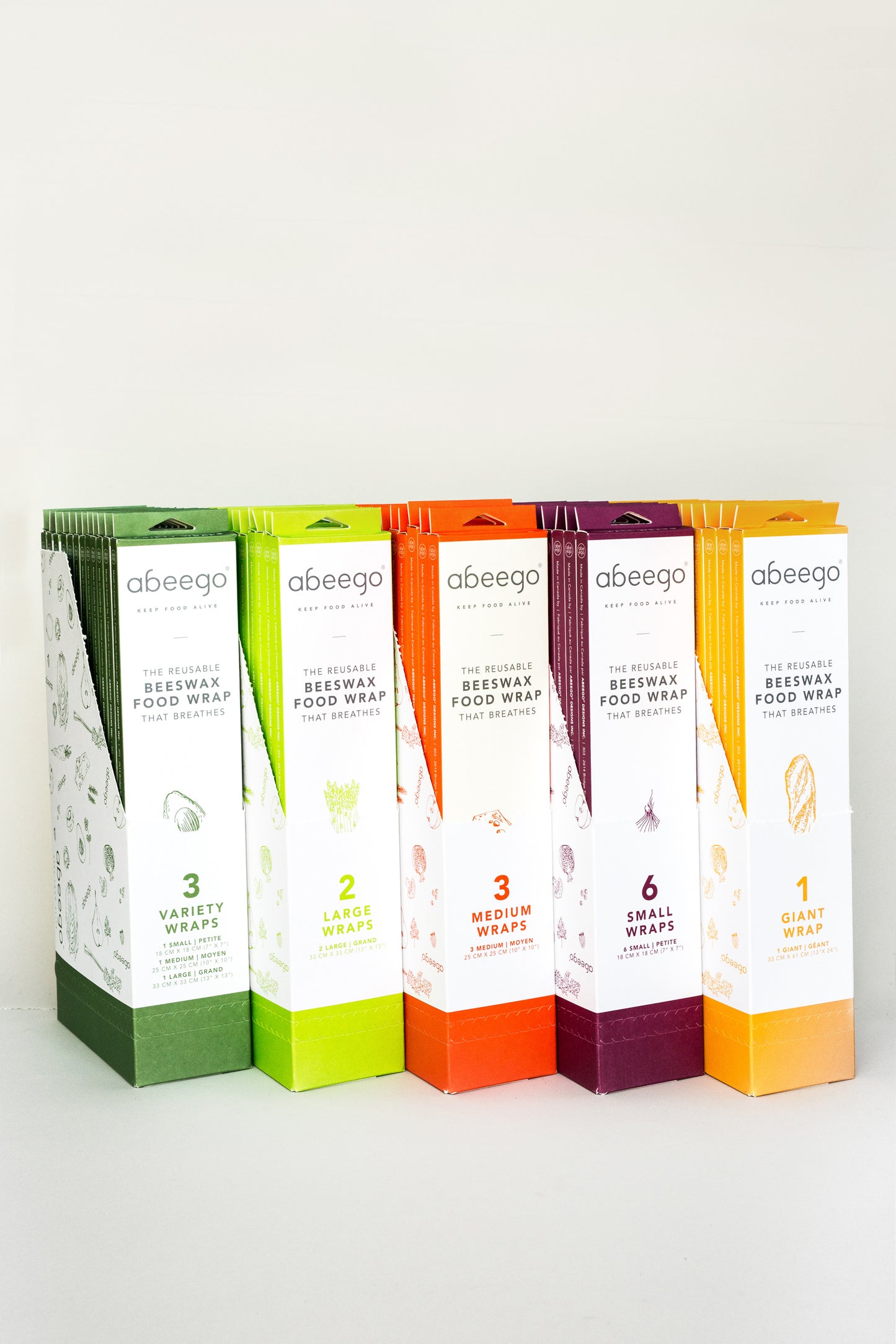 Beeswax Wraps- Abeego