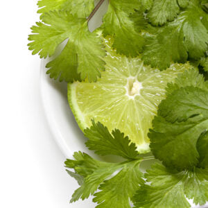 Fresh Limes with Cilantro are infused to make ourWhite Balsamic