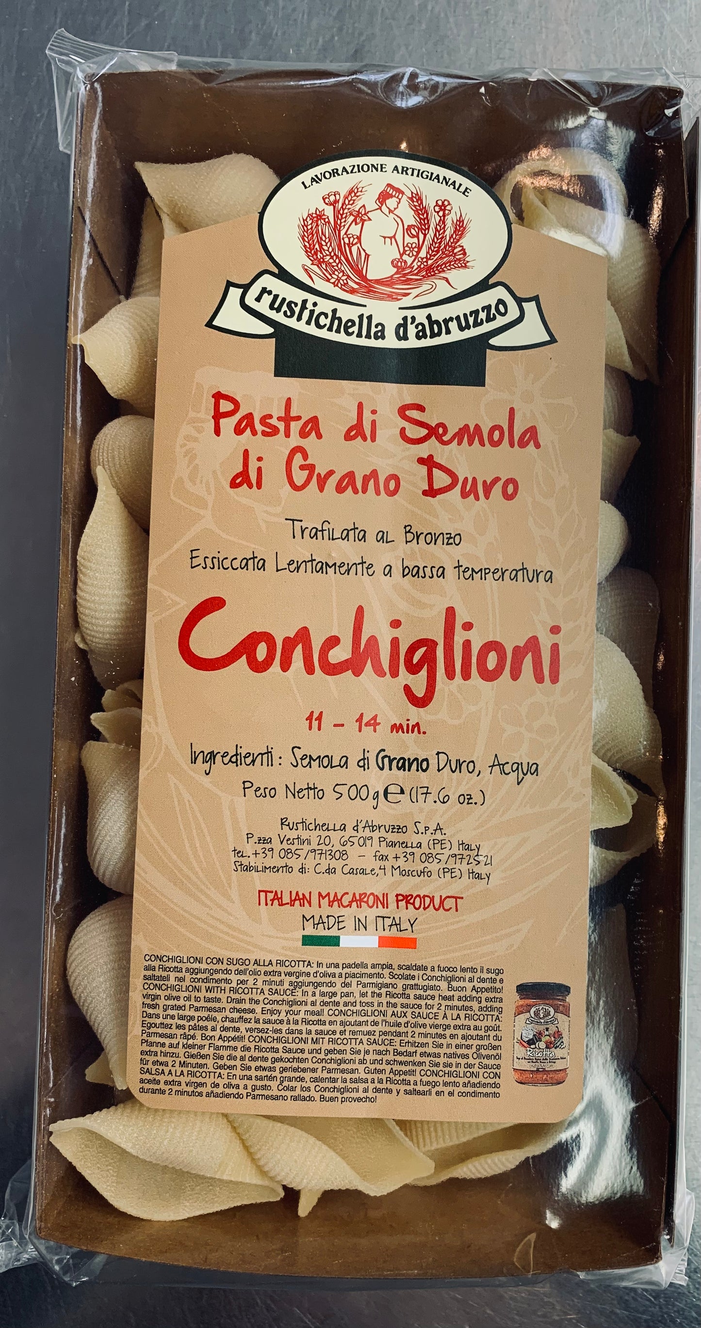 Rustichella d'Abruzzo Specialty Shaped Pasta