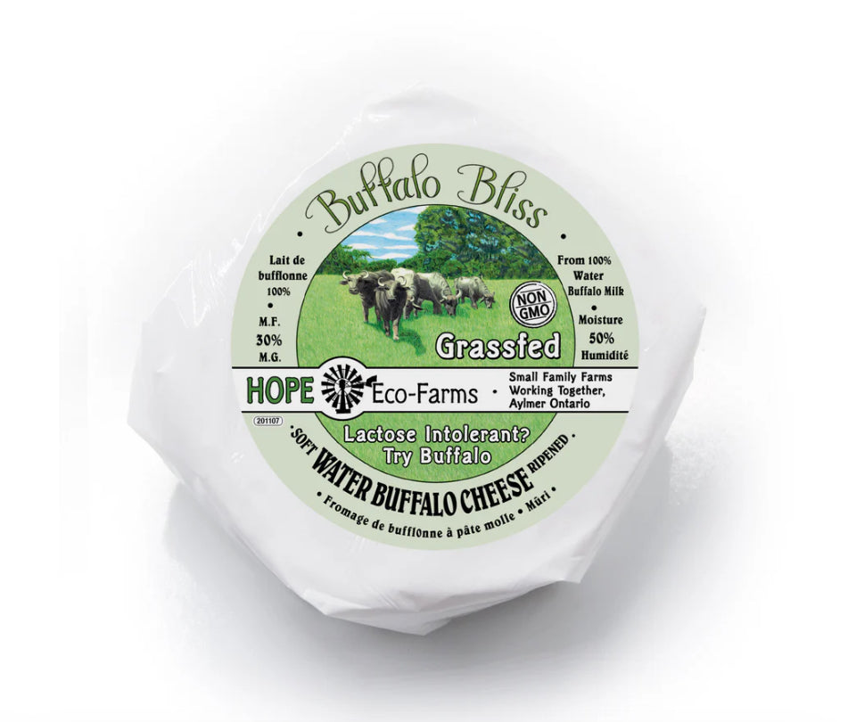Package of Water Buffalo Bliss Grassfed Cheese