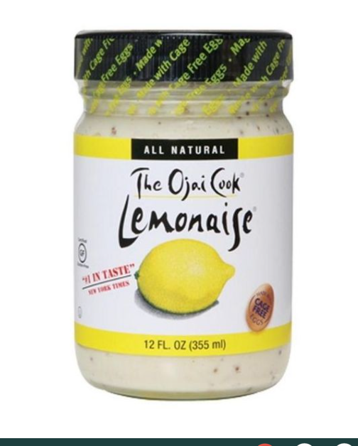 The Ojai Cook Lemonaise