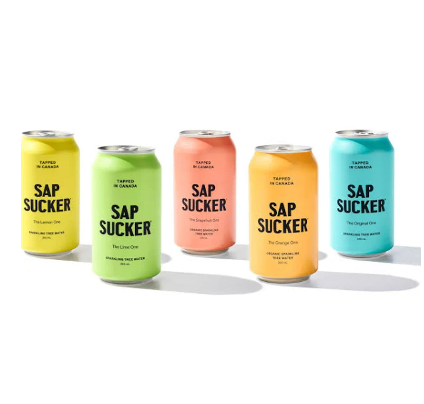 Sapsucker Sparkling Tree Water