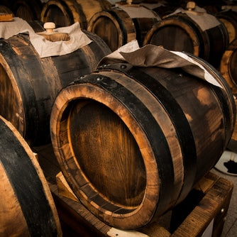 Wooden Barrels used for aging Balsamic Vinegar