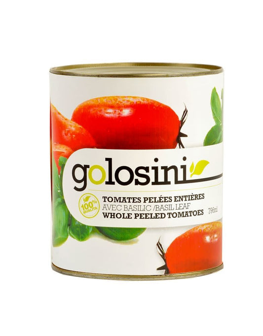 Golosini Whole Peeled Tomatoes with basil