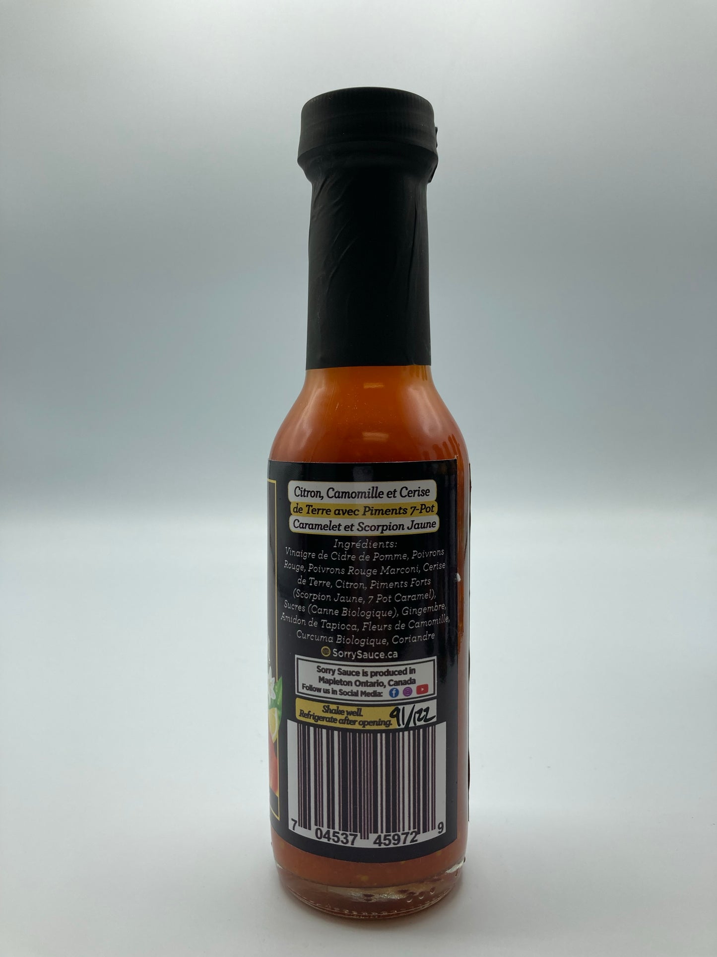 Sorry Sauce - Canadian Hot Sauce