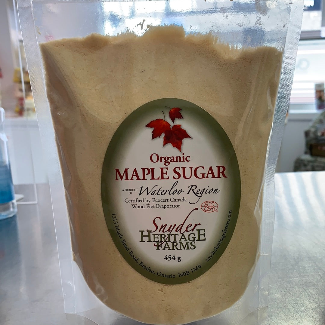 Snyder Heritage Farms Organic Maple Sugar