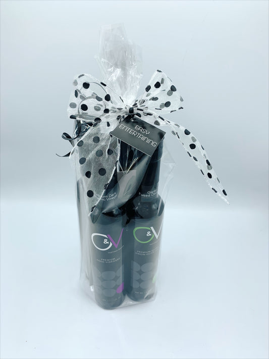 4 Bottle Oil/Vinegar Gift Set