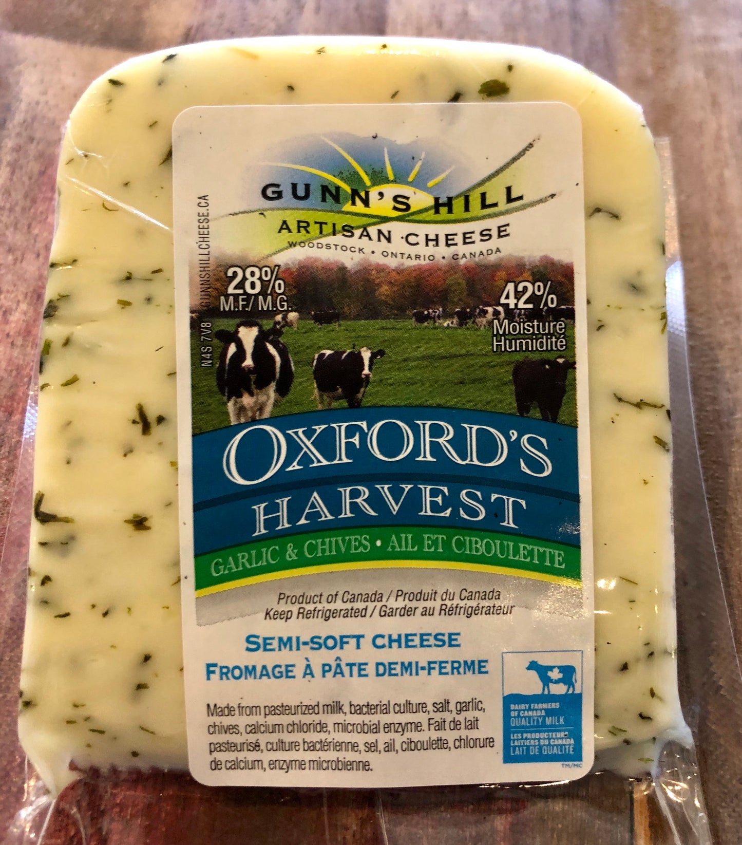 Gunn's Hill - Oxford Harvest with Garlic and Chive