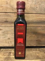 A bottle of 1881 Sherry Vinegar Reserva from Spain 